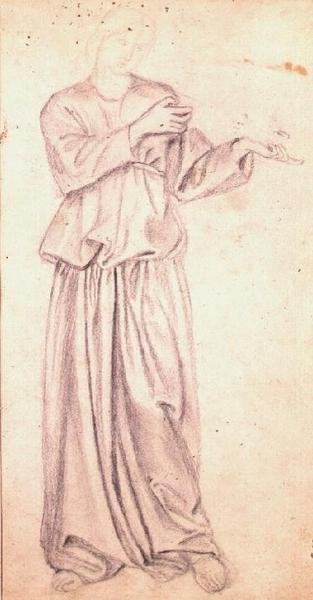 Young Woman with a Lute by William Morris